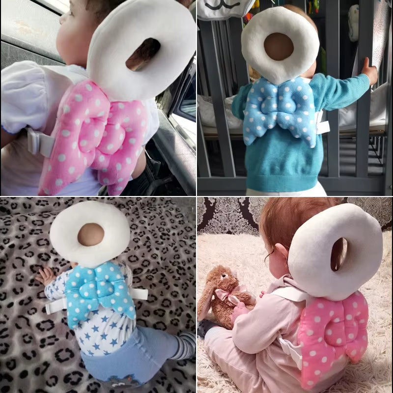 Baby Head Protector Backpack Pillows for Newborn Baby Protection Cartoon Infant Anti-Fall Pillow Toddler Baby Health